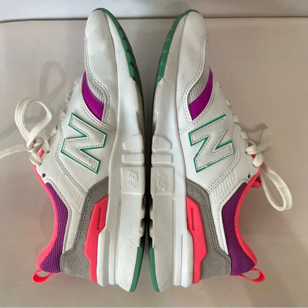 New Balance CW997 HMA Classic White Pink Sneakers